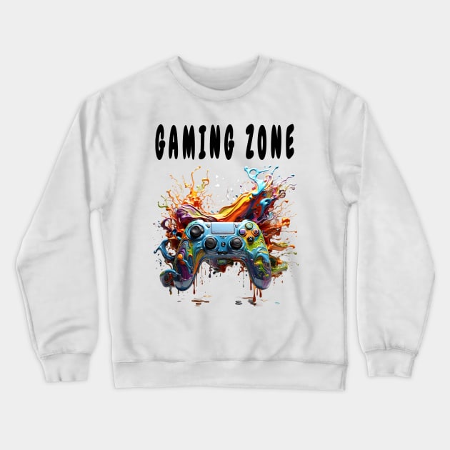 Gaming Zone Crewneck Sweatshirt by Double You Store